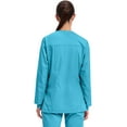 thumbnail image 6 of Cherokee Snap Front Scrub Jackets for Women, Workwear Revolution Soft Stretch WW310, 6 of 9