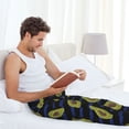 thumbnail image 5 of Naloa Avocado Pajama Pants Men, PJ Bottoms, Sleep & Lounge Pants-XX-Large, 5 of 6