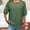 Green, variant on Linen Shirts for Women Cotton Linen V Neck Retro Embroidered Loose Summer Tops