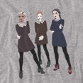 thumbnail image 2 of Chilling Adventures of Sabrina Weird Women's T Shirt, Athletic Heather, Large, 2 of 6