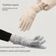 thumbnail image 4 of Guantes cálidos de otoño e invierno para mujer, acolchados y gruesos, para deportes al aire libre, a prueba de viento, con pantalla táctil, 4 of 5