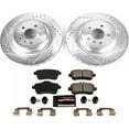 thumbnail image 3 of PowerStop Rear Z23 Evolution Sport Carbon-Fiber Ceramic Brake Pad and Drilled & Slotted Rotor Kit Fits: MERCEDES-BENZ Select Models K7438, 3 of 10