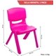 thumbnail image 3 of Set 2 Silla Infantil de Plástico Resistente para Niños | Diseño Ergonómico y Cómodo | Ideal para Casa, Escuela y Guardería (Rosa), 3 of 5