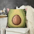 thumbnail image 2 of SHANXI Pink Fruit Fruit Pillowcases Sofa 12x12in, 2 of 5