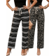 thumbnail image 1 of Set De Dos Pants De Mujer Pantalones Anchos Casual O Elgante Pans Stretch, 1 of 4