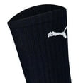 thumbnail image 3 of Puma Unisex Sports Socks, 6 Pairs - Tennis Socks, Crew Socks, Plain Blue 43-46, 3 of 3
