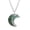 E, variant on Jewelry VerPetridure Moon Safety Long Life Lock Necklace able silver Necklace
