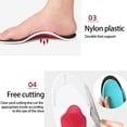 LIANGP Beauty Products Arch Support Foot Insoles Orthotic Insole High Arch Foot Support Soft