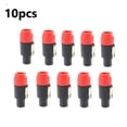thumbnail image 3 of Adapter Connector 4 Pin 69X30X26Mm Abs Shell Accessories Blue/Red Male Audio Speakon Ohm Plug Replace Practical, 3 of 4