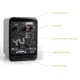 thumbnail image 3 of Altavoces de escritorio para juegos de PC Kanto YU2GB 100W USB DAC negros, 3 of 9