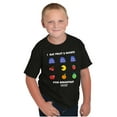 thumbnail image 3 of PACMAN Fruit and Ghosts for Breakfast Crewneck T Shirts Boy Girl Teen Brisco Brands L, 3 of 6