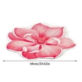 thumbnail image 3 of Fsqjgq Bathroom Rugs Home Decor 3D Shaped Flower Floor Mat Sofa Bedroom Living Room Carpet Polyester Doormats Floor Mats 24" 1pc L, 3 of 6