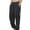 Black, variant on Men's Casual Pants - Lightweight Relaxed Fit, Polyester, Summer/Fall, Easy Care, Sizes L-XXXXXL (Waist 72-87cm)