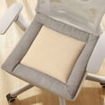 thumbnail image 4 of Zmeidao Square Chair Cushions for Dining Chairs, Linen Dining Kitchen Chair Pads, Indoor Dining Room Chair Cushions, 15.74x15.74inch, 4 of 6