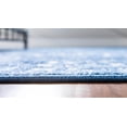 thumbnail image 5 of Rugs.com Boston Collection Rug – 8 Ft Runner Blue Low-Pile Rug Perfect For Hallways, Entryways, 5 of 9