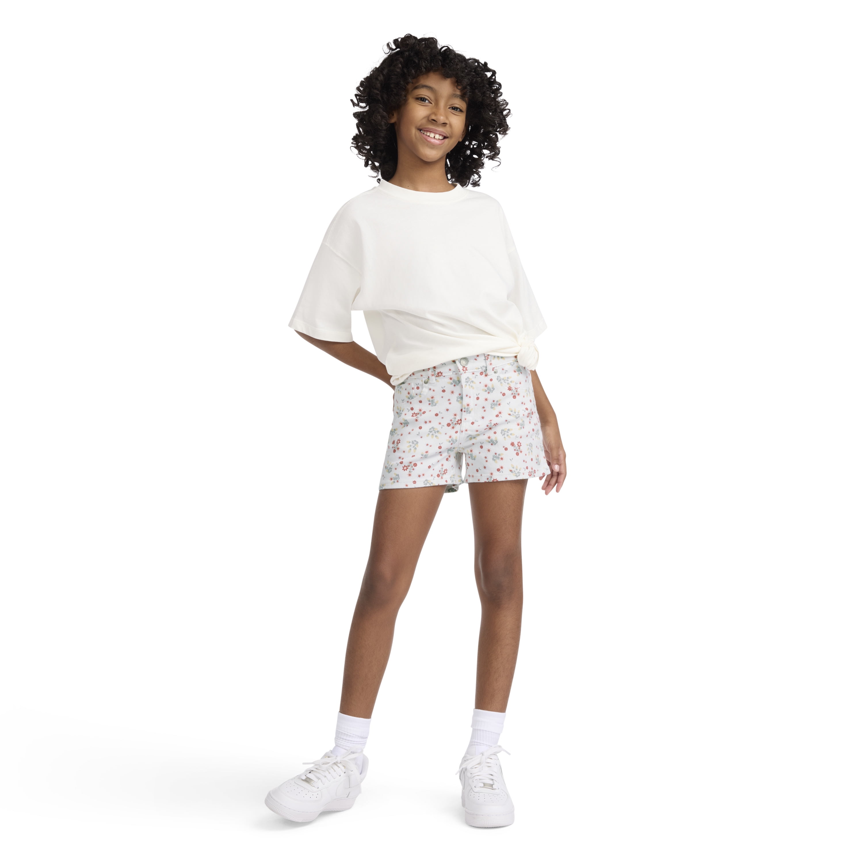 Levi Strauss Signature Girls High Rise 3" Denim Shorts, Sizes 5-18