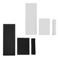 thumbnail image 4 of 3pcs Memory Card Door Slot Cover Lids Replacement Memory Port Door Baffle Game Console Accessories Parts Fit for Nintendo Wii Black, 4 of 5