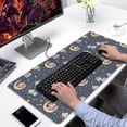 thumbnail image 2 of Long Mouse Pads for Desk,Star Fairy Princess Pattern Desk Mats on Top Of Desks, Desk Mouse Pad Extra Large with 3mm Non-Slip Base and Stitched Edge for Gaming,Office,Work,Home 31.5"x15.7", 2 of 6