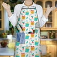 thumbnail image 6 of Christmas Adjustable Waterproof Apron for Adults 33x27 Inch – Cooking Apron with 2 Large Pockets, Durable Polyester Bib for Kitchen, Baking, BBQ, and Home Use, 6 of 6