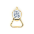 thumbnail image 1 of Blue Octopus Marine Life Pattern Beer Bottle Cap Opener Stainless Steel Key Chain, 1 of 3