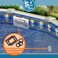 thumbnail image 5 of SmartLine 12' x 21' Oval Mosaic Diamond Unibead Above Ground Swimming Pool Liner, 52" Height, 25 Gauge, 5 of 6