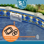 SmartLine 21' Round Mosaic Diamond Unibead Above Ground Swimming Pool Liner, 52 Height, 25 Gauge