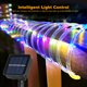 thumbnail image 4 of 100 LEDs Lámpara de Tubos Solares Exterior 8 Modos Intermitentes IP65 yeacher Cuerda de lámpara, 4 of 7