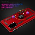 thumbnail image 4 of Dteck Shockproof Hard Back Armor Cell Phone Case for Samsung Galaxy A51 4G, Red, 4 of 8