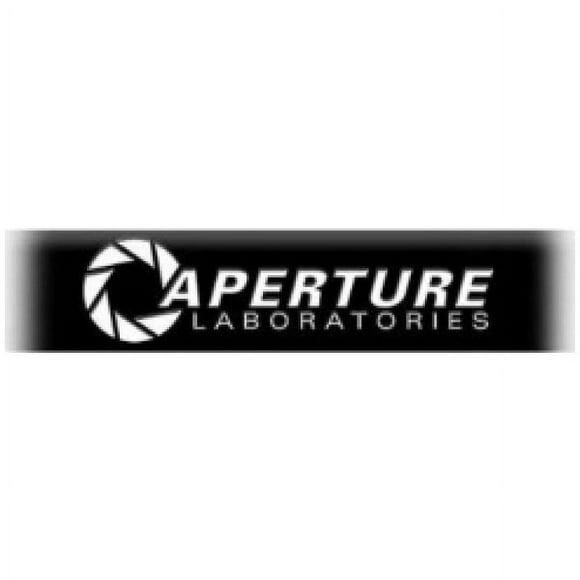 Portal Aperture Labs Black Wrist Band [The Coop]