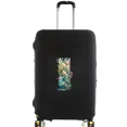 thumbnail image 1 of Housses de Valise Housse Protectrice Bagage de Voyage Anti-Rayures Housse Anti-Poussière Réutilisable Housse Lavable Motif Imprimé Lettres Poisson 8 Lettres Poisson I L, 1 of 6
