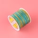 thumbnail image 1 of Cuerda de jade colorida de 30 m con degradado colorido, cuerda tejida con teñido Duan, cuerda para pulseras de cuentas, 1 of 3