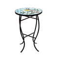 thumbnail image 1 of Home View Design 21753 21 Pouces Rond Motif Flore de Verre Mosaique, 1 of 1