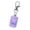 Purple, variant on Stylish Silicone Lipgloss Holder Charm Sturdy Compact Design With Yellow And White Options Keychain Cover