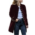 thumbnail image 2 of Idoravan Cardigans for Women Spring Fashion Women Summer Three Quarter Sleeve Cardigan Solid Color Casual Blouse Tops, 2 of 6