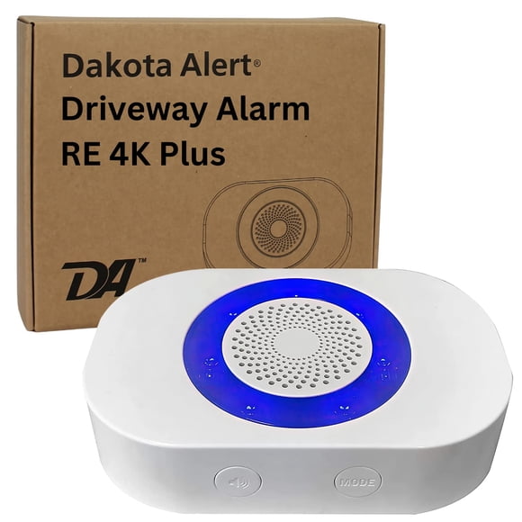 Receptor inalámbrico Dakota Alert Re-4k Plus de alcance de 1 milla