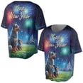 thumbnail image 3 of Happy New Year Australian Cattle Dog Family Cheer Winter Midnight Firework All Over Print 3D Baseball Shirt Heeler Lover Gifts Softball Sport - 02025, 3 of 6