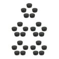 thumbnail image 2 of Transemion 5pcs Empty Aluminum Jars Cosmetic Screw Balm Lip Lid Cans Containers Black 150ml 5Set, 2 of 6