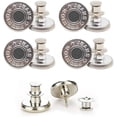 thumbnail image 1 of Boutons pour Jeans, Sans Couture Ni Outils Boutons Instantanés pour Pantalons, 4 Ensembles de Boutons de Remplacement, Installation Simple, Réutilisables et Ajustables$4 Ensembles de Boutons, 1 of 6