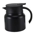 thumbnail image 3 of Fiocias Insulated Stainless Steel Coffee Carafes Non Slip Silicone Base Insulated Coffee black, 3 of 9