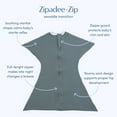 thumbnail image 2 of Sleeping Baby Zipadee-Zip Baby Swaddle Sack 4-8 Months, 2 Pack - Grey, 2 of 8