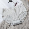 thumbnail image 2 of Bxsruta Women's High Waist Cotton Briefs, Comfortable Everyday Underwear, 2 of 4
