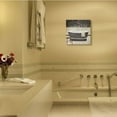 thumbnail image 2 of Stupell Industries Bath Tub Interior Design Black And White Painting Canvas Wall Art by Milli Villa, 2 of 5