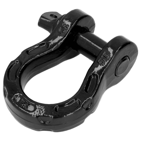 Winch Shackle,D Ring Shackle 5T/11000lbs Towing Clevis D Ring Shackle Solid Performance