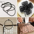 thumbnail image 5 of Twine String , Gixusil 656 feet/200 m Cotton Butchers Twine String Cooking Kitchen Twine for Crafts Roasting Gift Wrapping DIY Decoration Gardening Packing Materials,Bundling，Black, 5 of 7