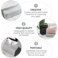 thumbnail image 5 of Raindrops Grey PU Tissue Box Holder Set - Stylish and Elegant Storage Case for Home and Office Use, 5 of 6