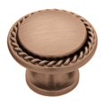 thumbnail image 1 of Liberty Hardware PN0293-RAL-C Bouton de Corde Rouge de 1,12 Po, 1 of 3