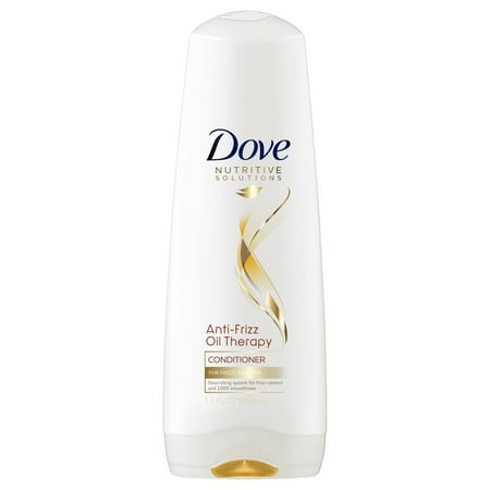 - Dove Nutritive Solutions Anti-Frizz Oil Therapy Conditioner, 12 oz