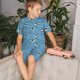 thumbnail image 4 of Balery Dolphin Lovers Conjunto de Pijama Infantil de Manga Corta con Estampado – Ropa de Dormir de Algodón Suave-Large, 4 of 6