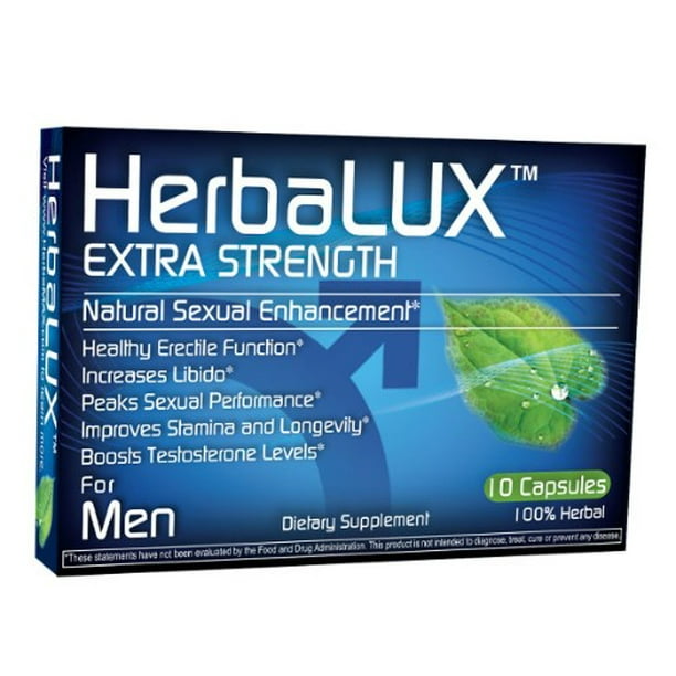 Herbalux HerbaLUX Men Extra Strength, 10 Ct