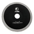 thumbnail image 2 of 125 mm 5 " de corte corrugada de de diamante para piedra de hormigón DYNWAVEMX Disco de corte de diamante, 2 of 7